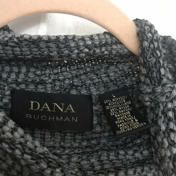 Dana Buchman mesh turtleneck sweater - Picture 4 of 7